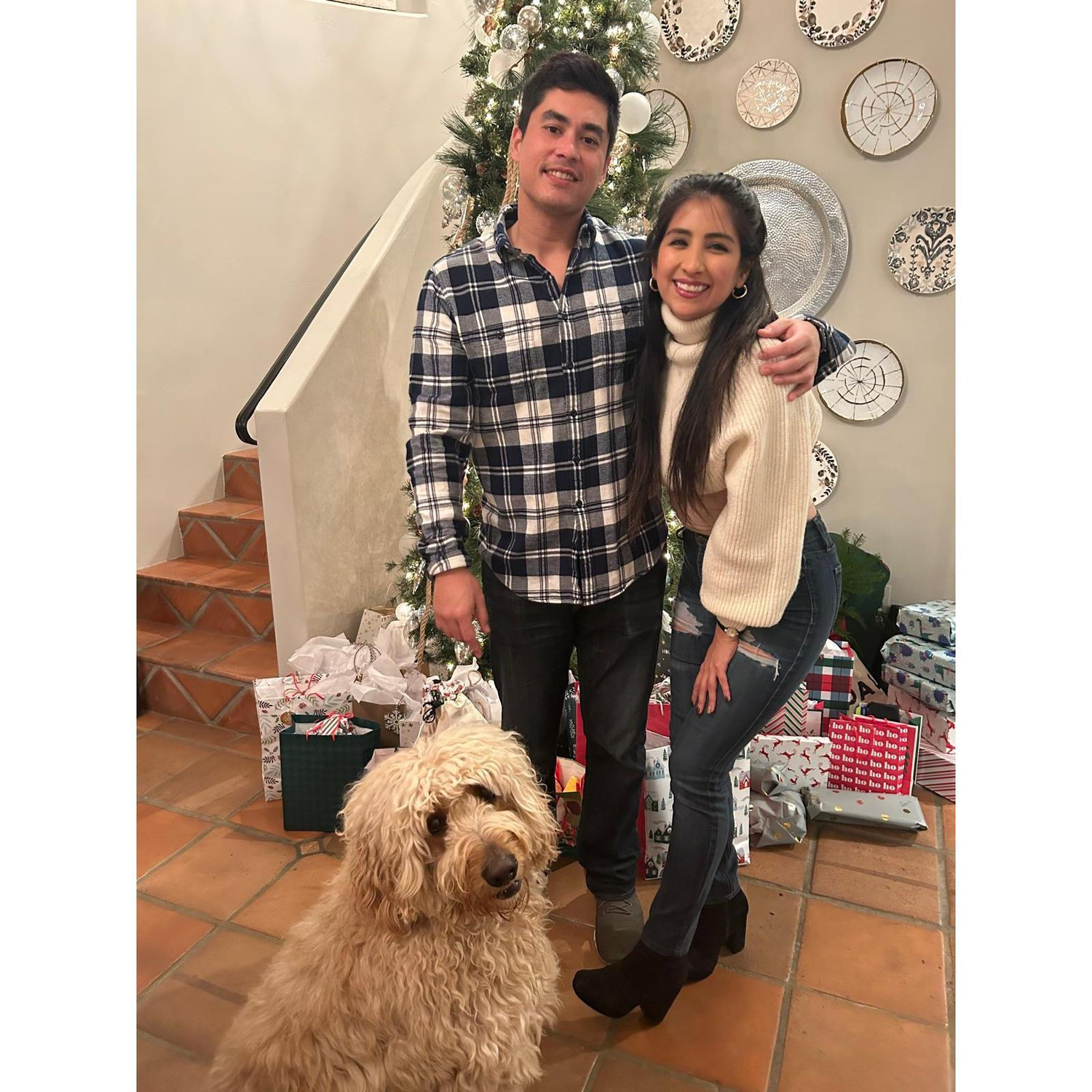 First Christmas with Ollie