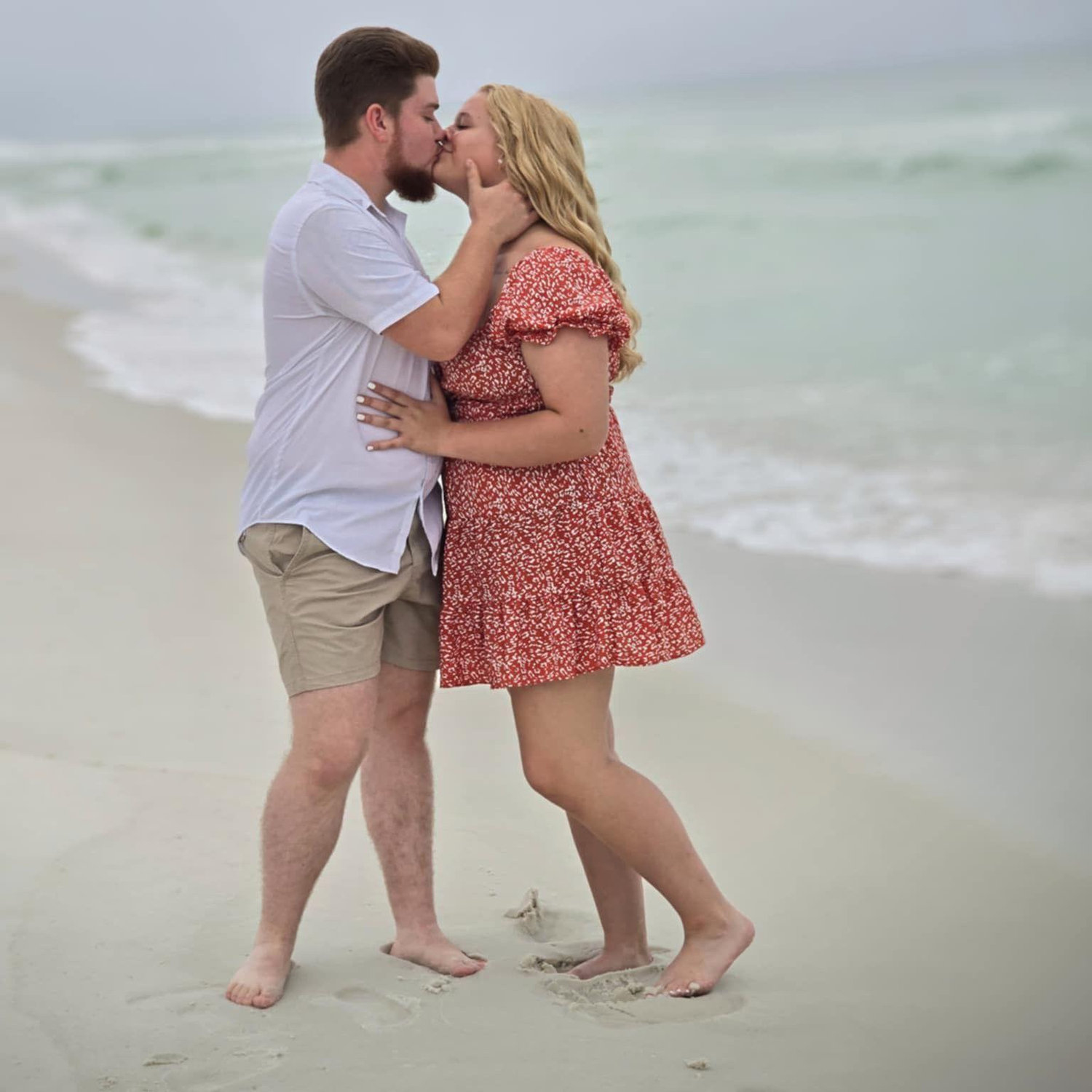 Our first real pictures together, done by my second momma :)