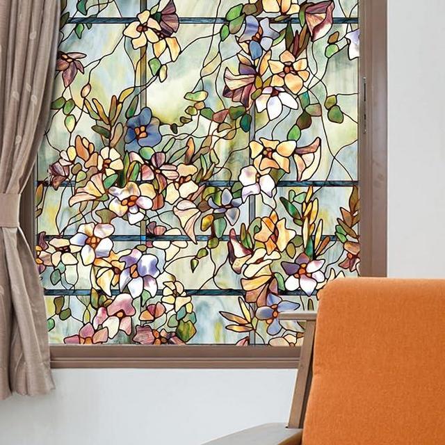 ARTSCAPE Trellis Window Film, 24" x 36", Multicolor