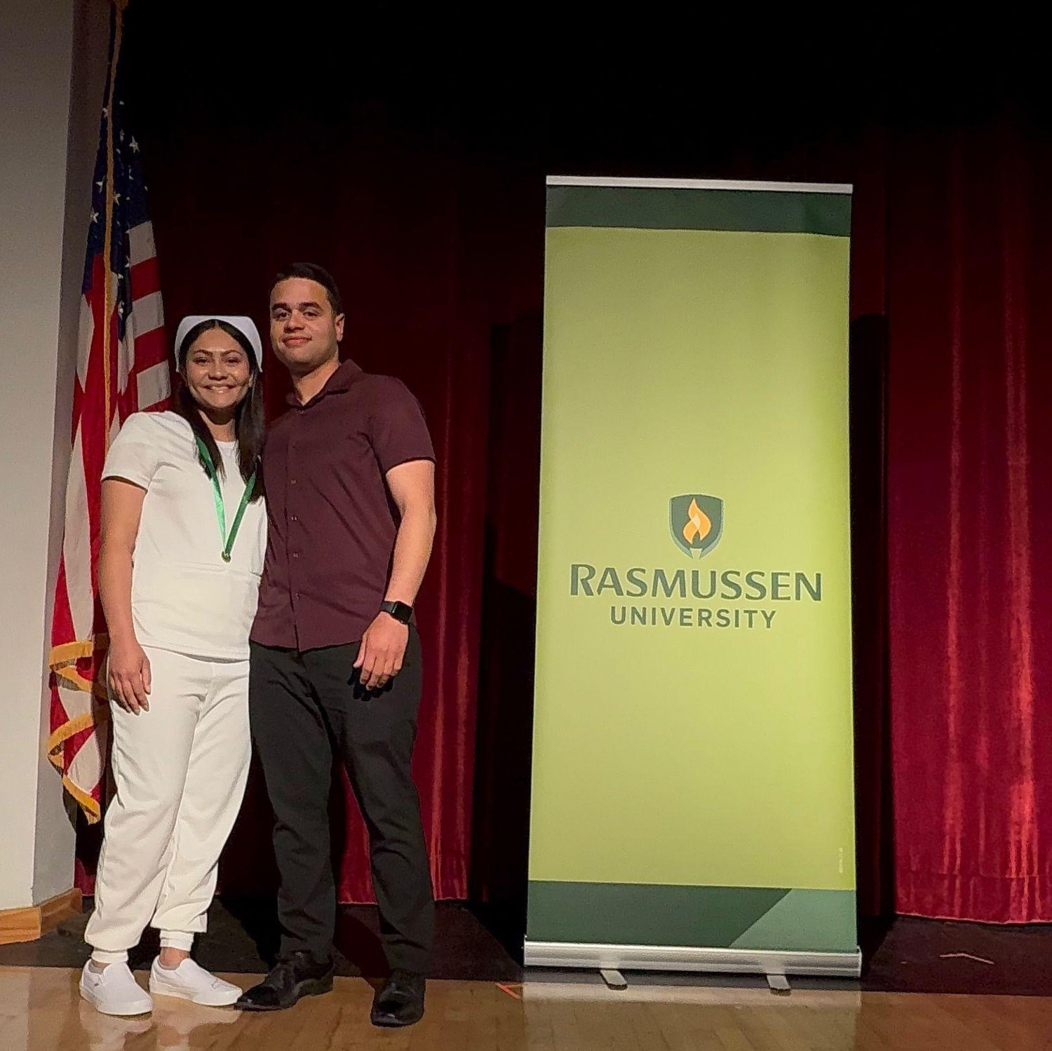 This day I chose Carmelo to pin me during my nursing pinning ceremony. A very special day that rewarded one of my greatest accomplishments.