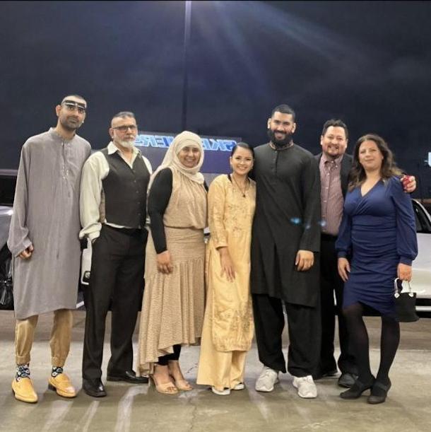 November 3, 2022: After our Nikkah Ceremony, with our parents as our witnesses. So yes... technically we have been Husband and Wife for a while now haha (under Islam)