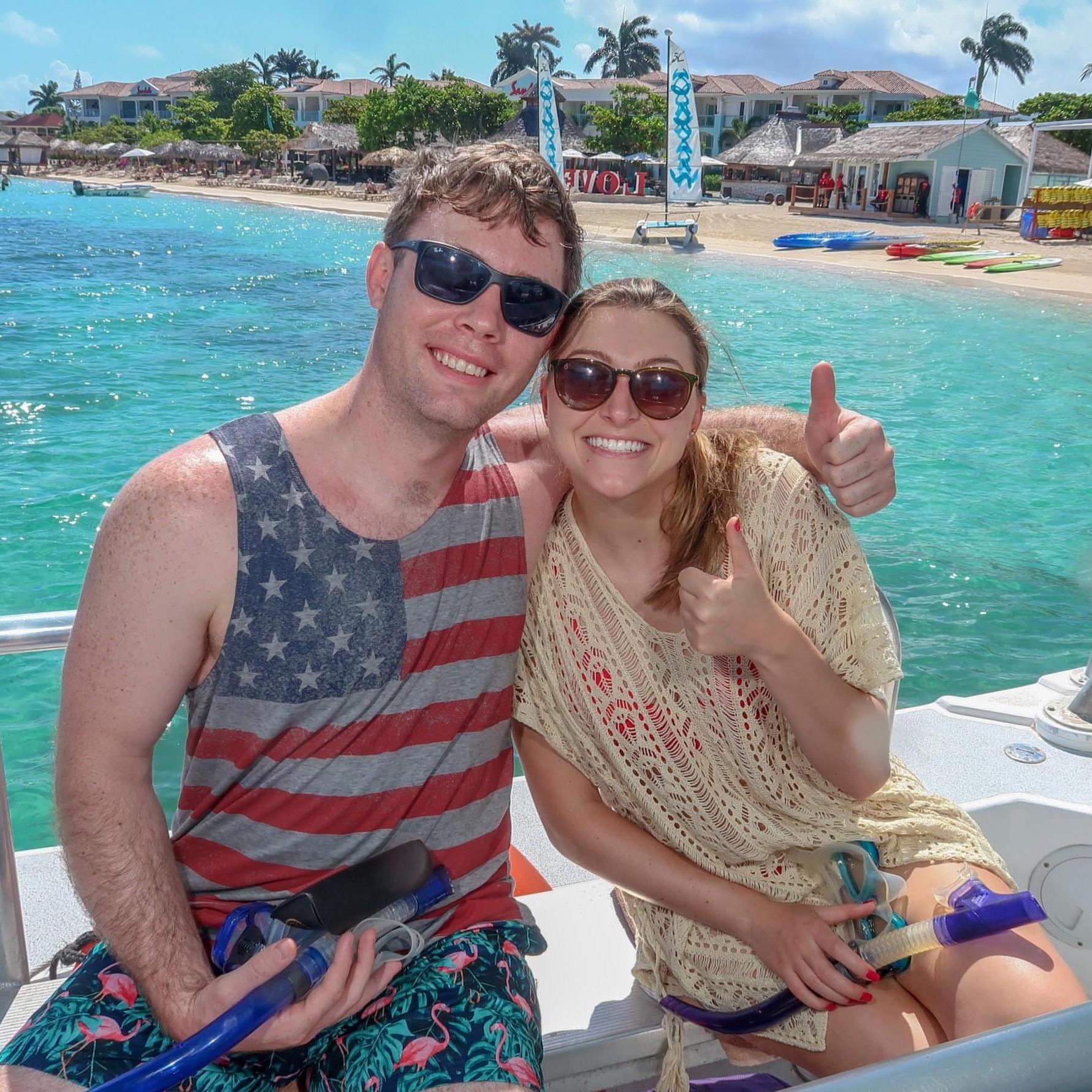 Snorkeling in Jamaica!