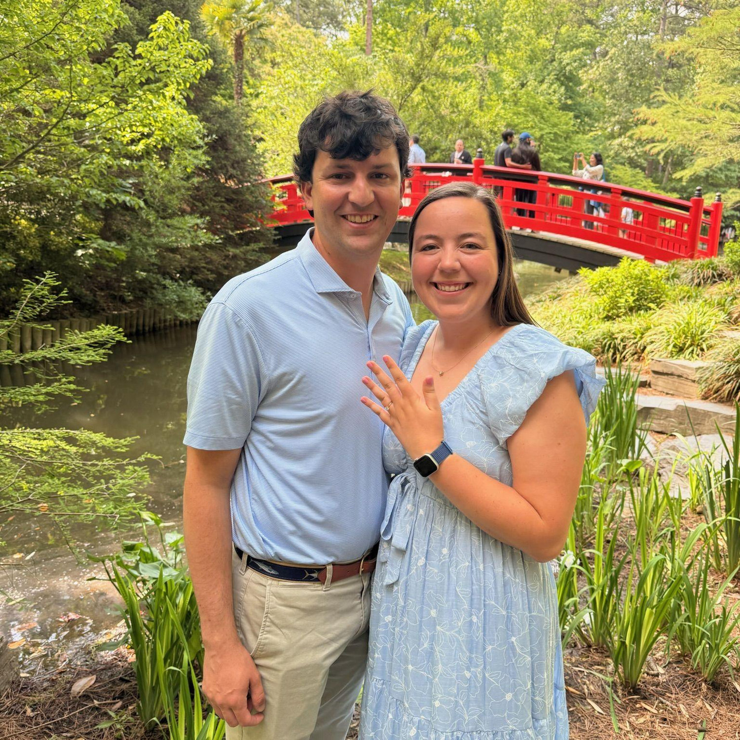 One of our favorite spots in Duke Gardens!