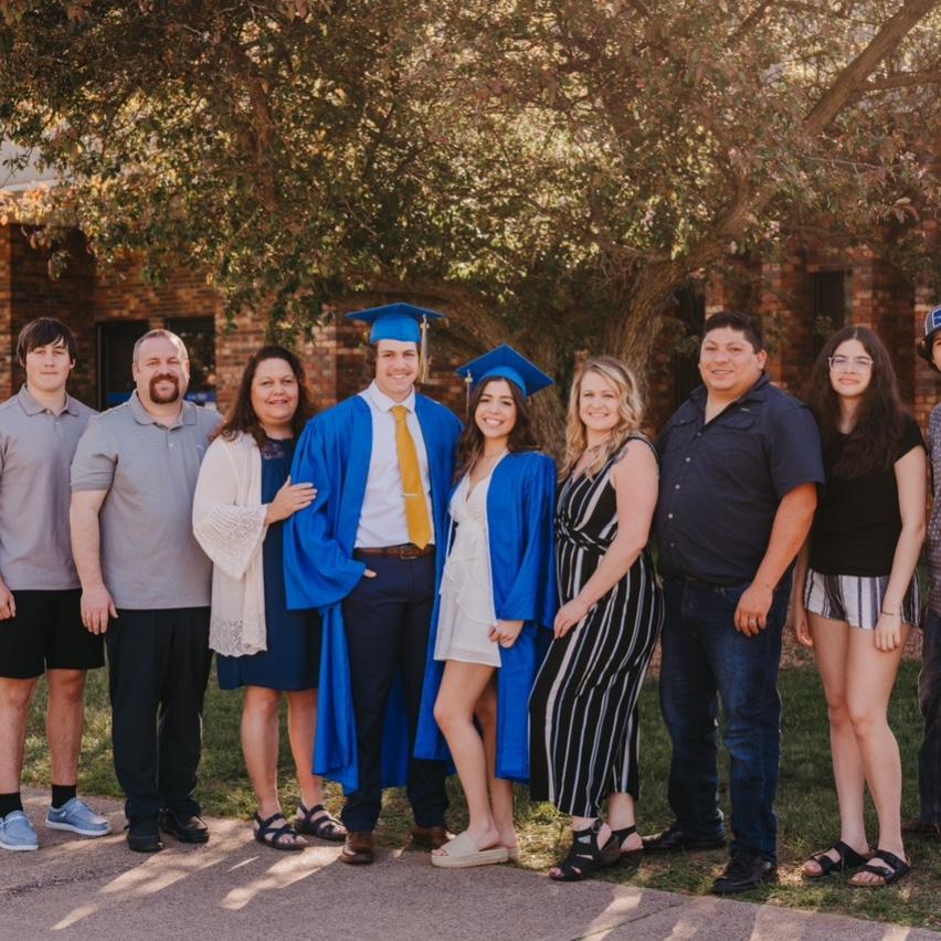 The FIRST of it Kind! The Andrews and Rodriguez family came together to take one big family picture.