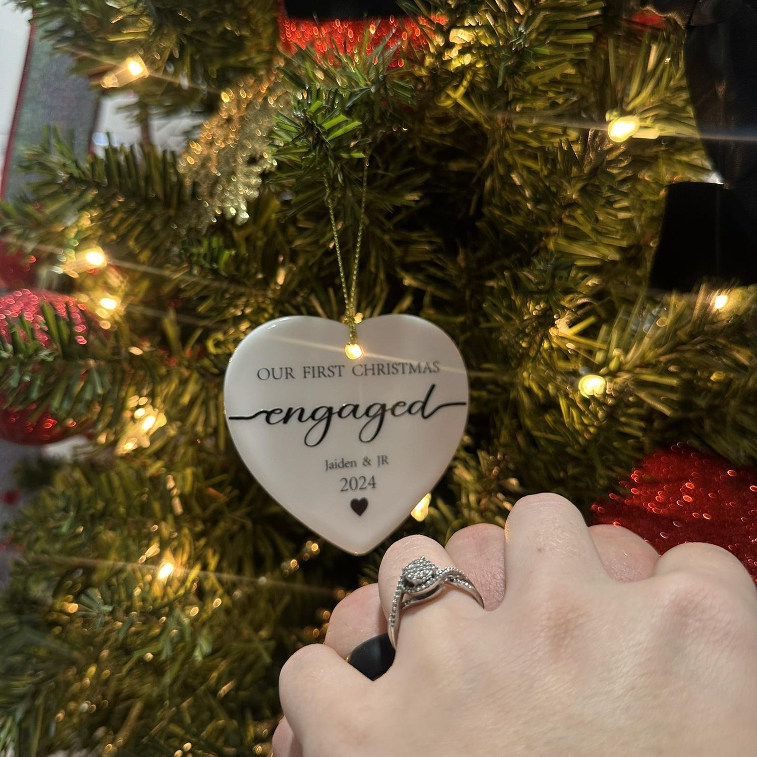 First Christmas engaged!