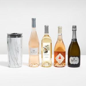 BrüMate Togosa 2-in-1 Wine Chiller Bucket or Champagne Bucket & 100% Leakproof Pitcher | Portable Cooler Fits Most Wine, Champagne, & Liquor Bottles | Perfect Wine Gifts | 49oz (Carrara)