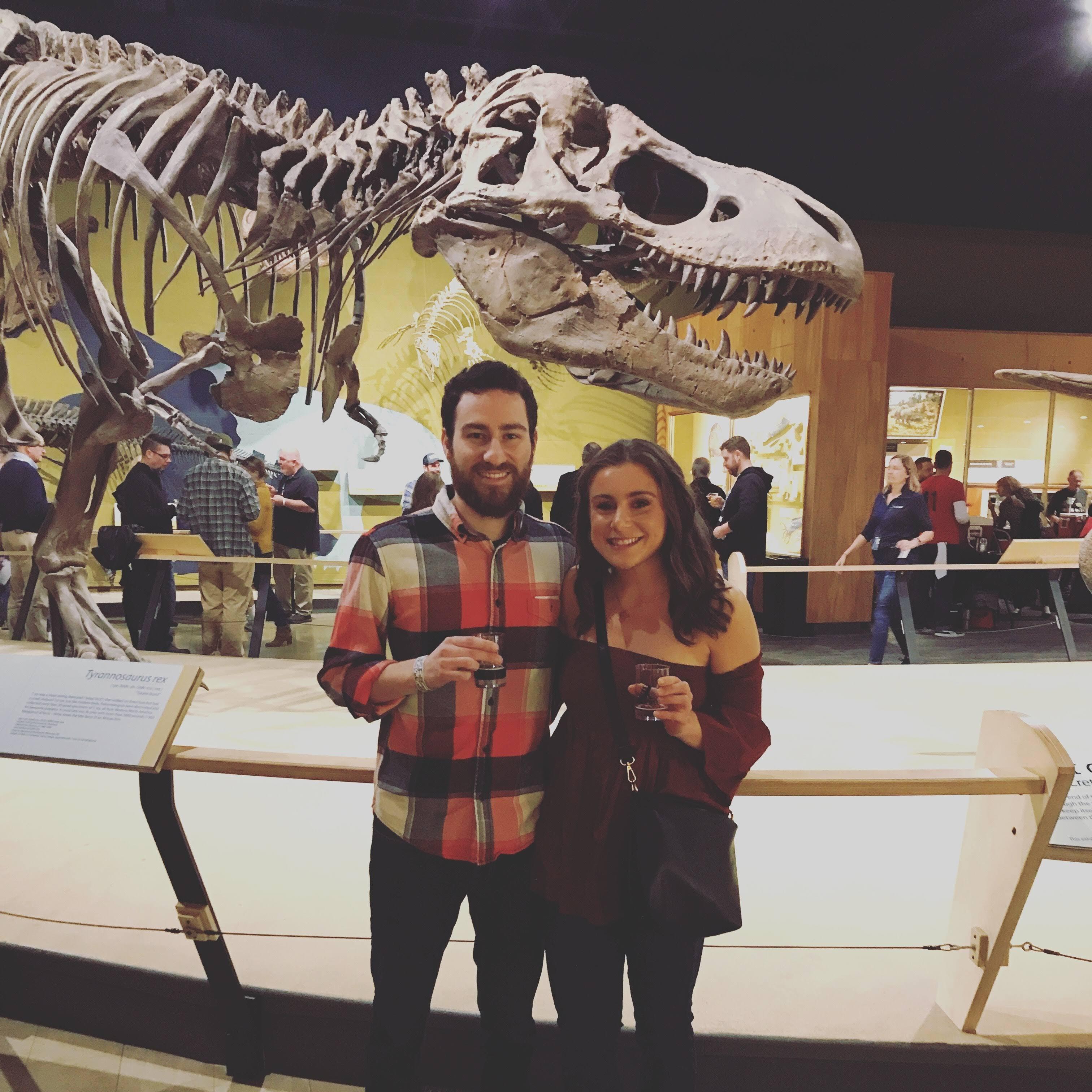 Drinking with the dinosaurs during Cleveland Beer Week!