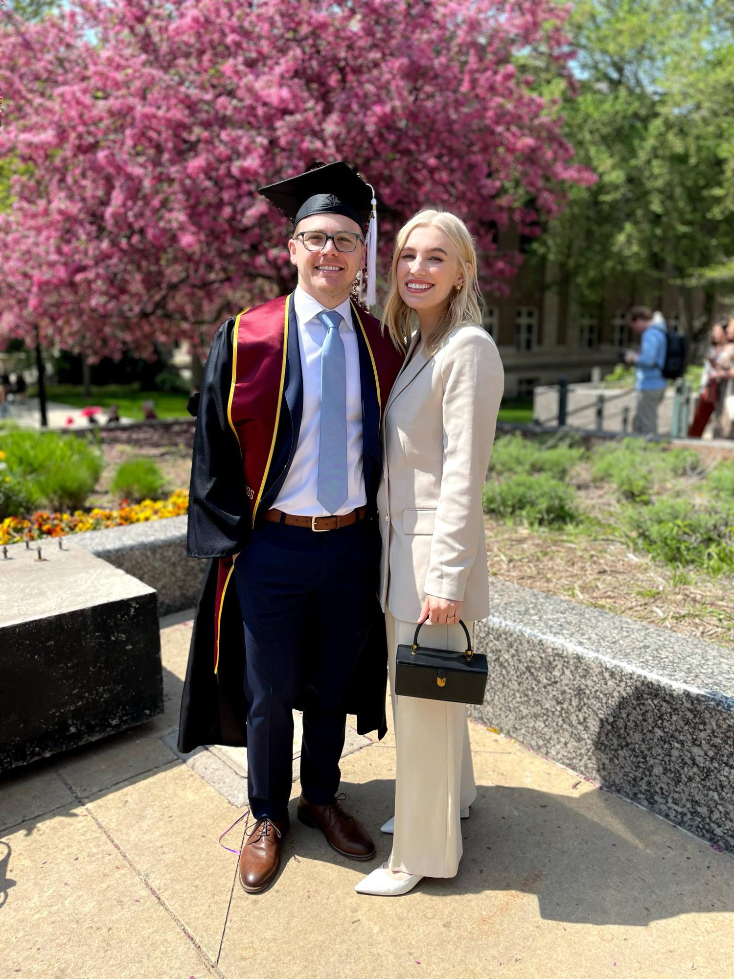 Kyle graduating from the University of Minnesota