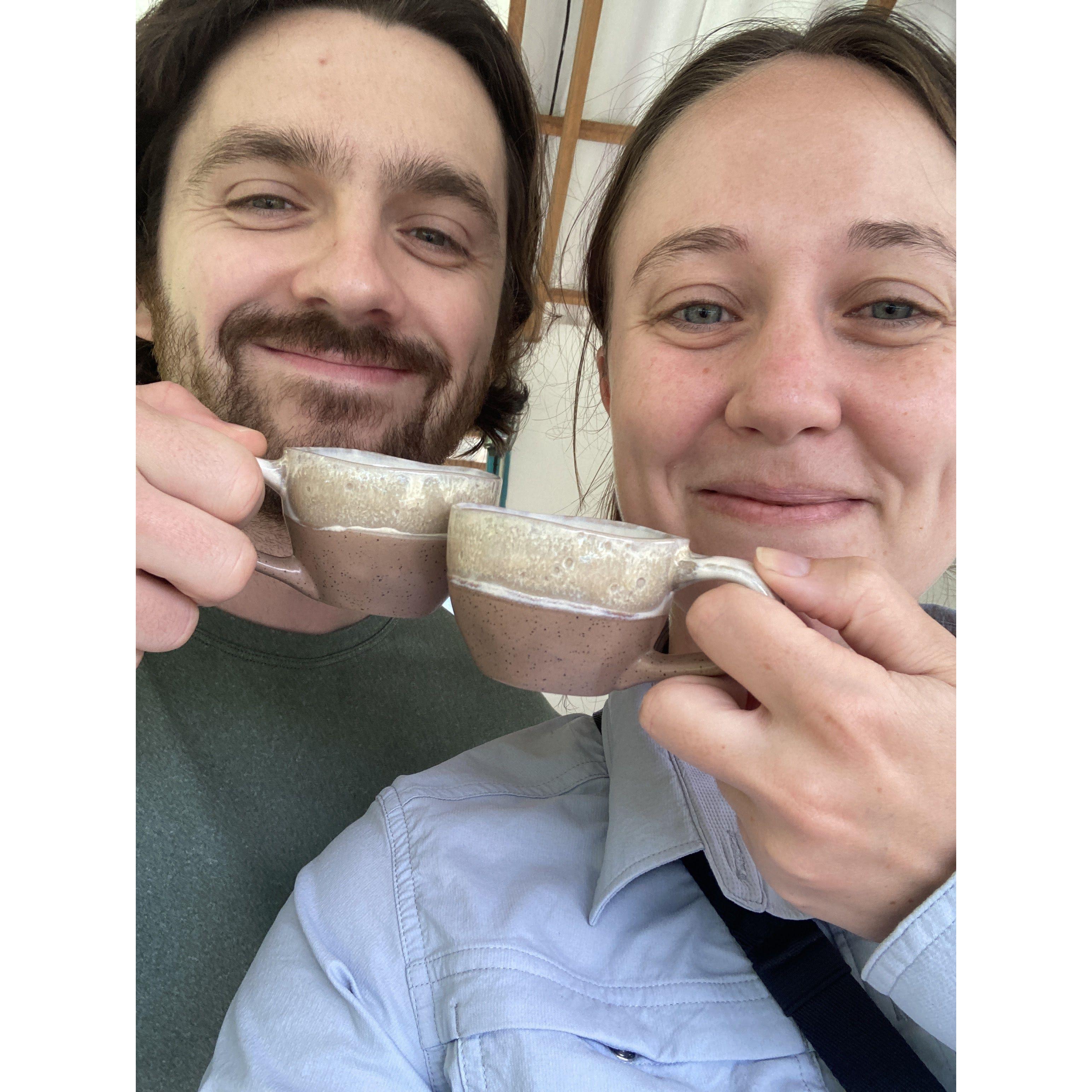 Coffee tasting in Colombia