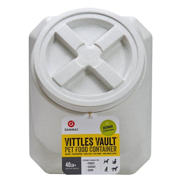 Gamma2 Vittles Vault Stackable Pet Food Storage, 40-lb - Chewy.com