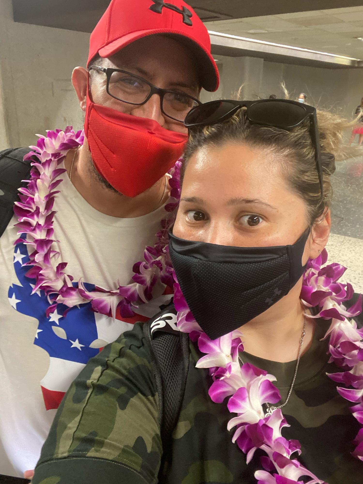 We just got Laid!!!! Honolulu here we come 🤙🏼🌺🏝