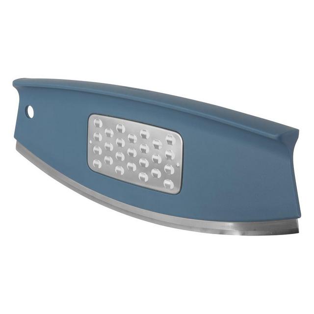 Leo 11.75" Pizza Slicer & Grater, Blue