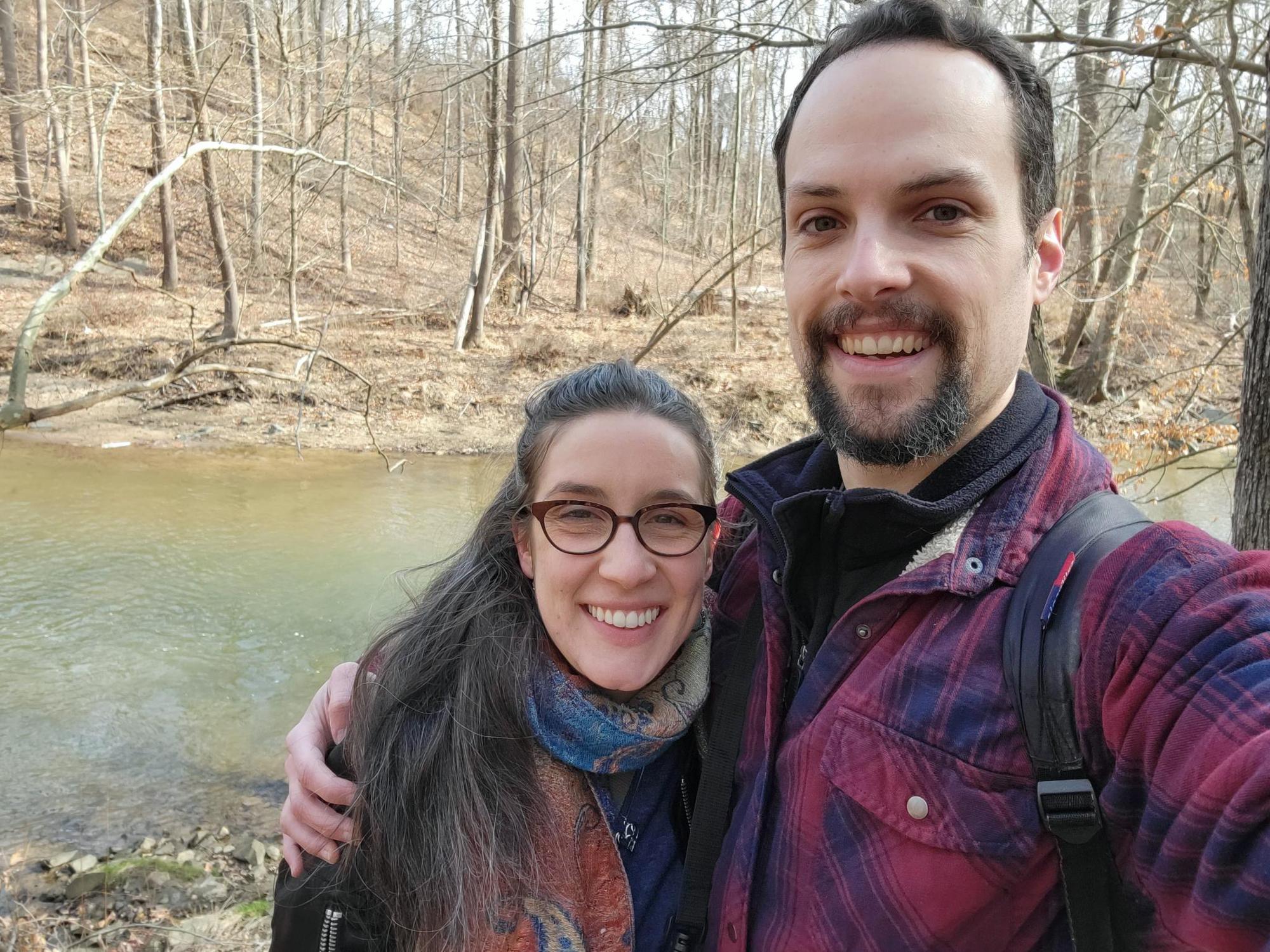 Snapped just before getting engaged, on a hike in Savage, MD