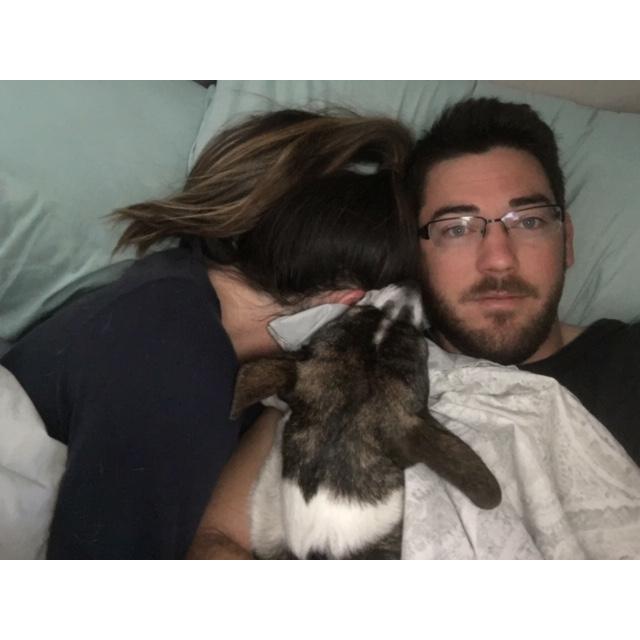 Nap time with Keva