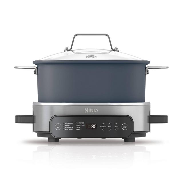 Ninja 6.5qt 2pc Foodi PossibleCooker Stainless Steel Electric Multi Cooker MC1101