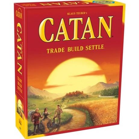 Catan (Base Game) Adventure Board Game for Adults and Family | Ages 10+ | for 3 to 4 Players | Average Playtime 60 Minutes | Made by Catan Studio