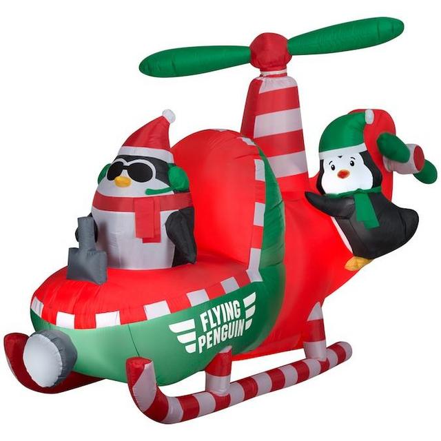 Gemmy 5.2-ft Animatronic Lighted Penguin Christmas Inflatable