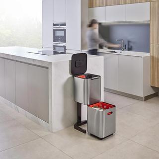 Totem 40-liter Dual Waste & Recycling Bin