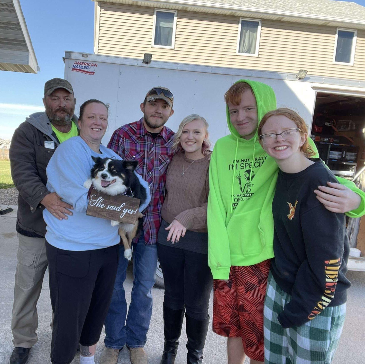 Telling more family about it