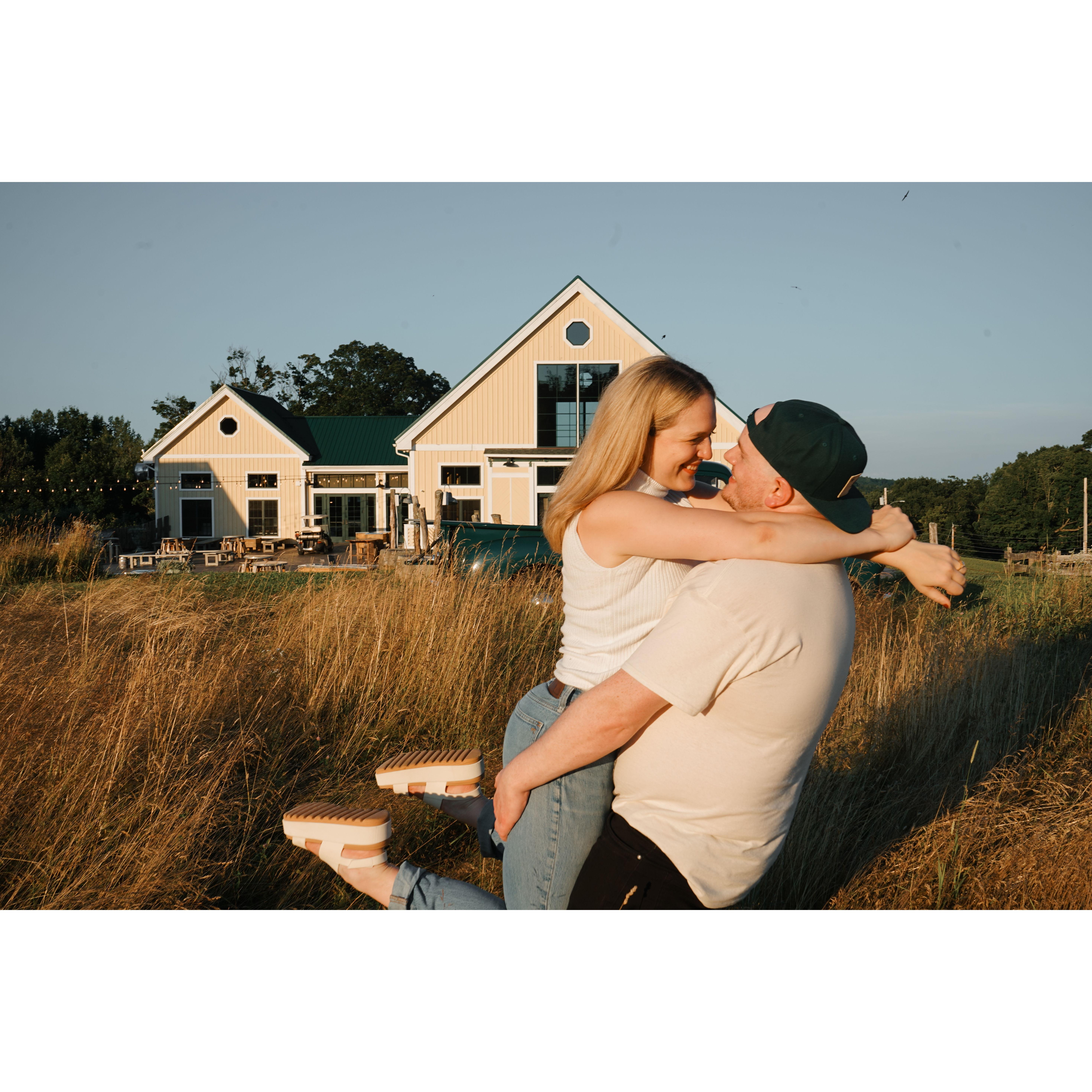 These are some of our favorite shots from our engagement shoot!