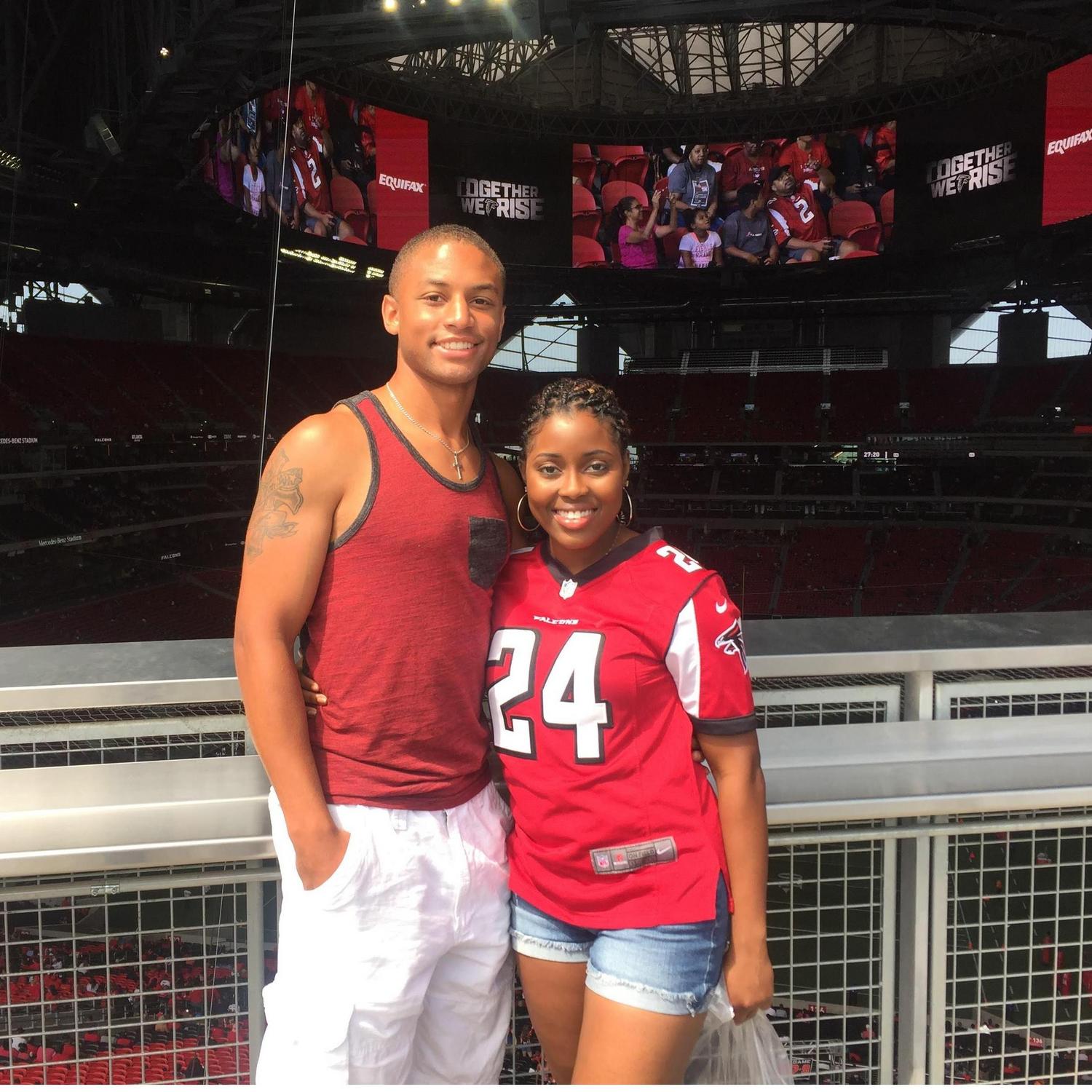 Mercedes-Benz Stadium in ATL