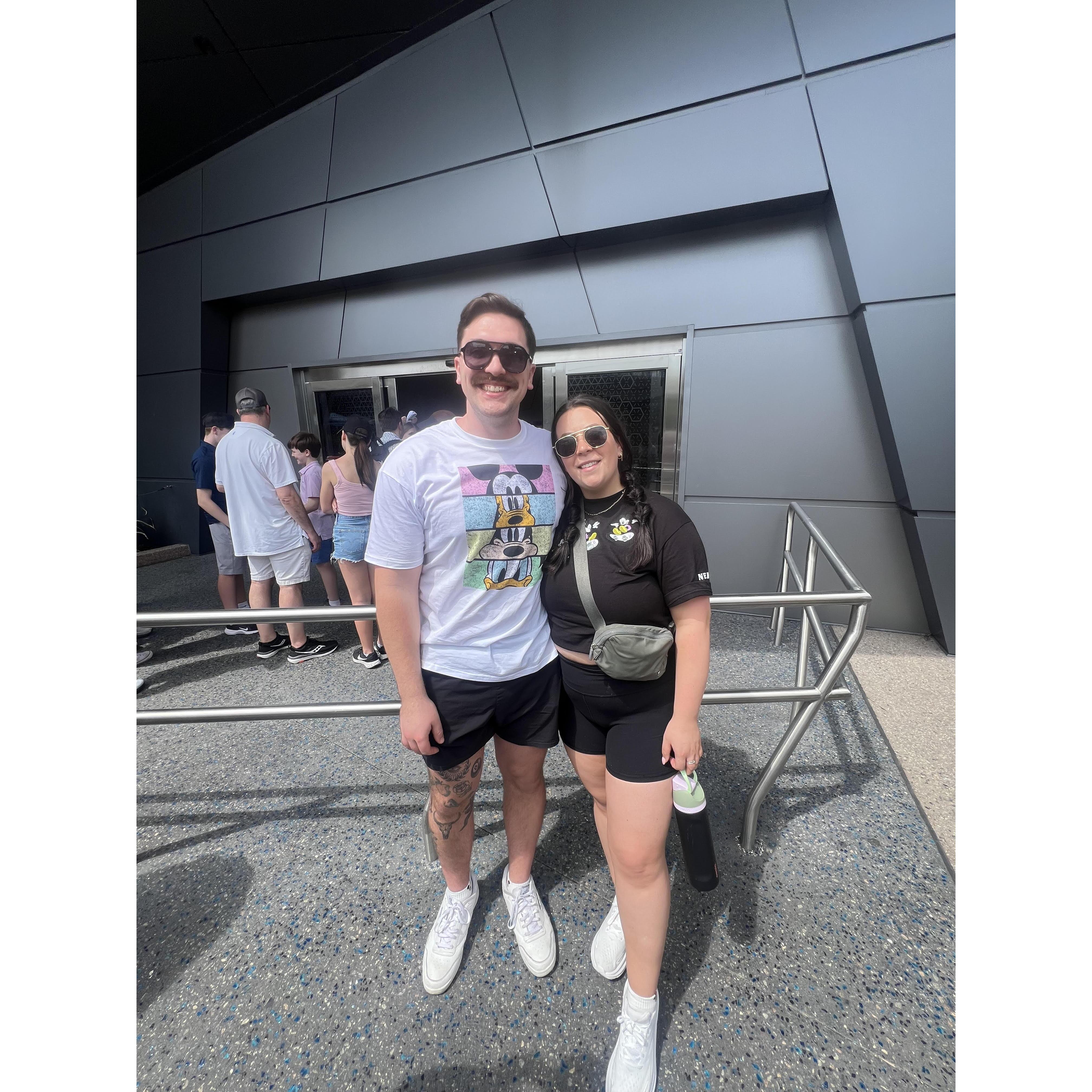 Trip to Disney with family.