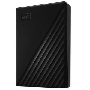 WD 5TB My Passport, Portable External Hard Drive, Black, backup software with defense against ransomware, and password protection, USB 3.1/USB 3.0 compatible - WDBPKJ0050BBK-WESN