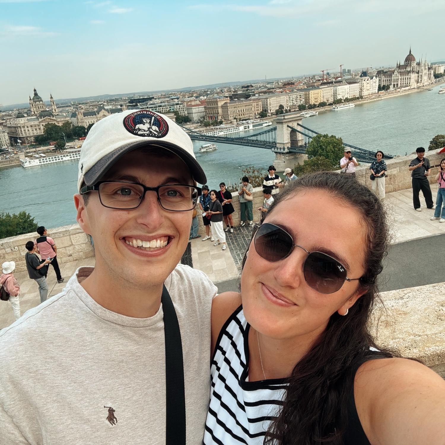 Matt’s first time out of the country was this year! We went to Croatia, Vienna, Budapest and London!