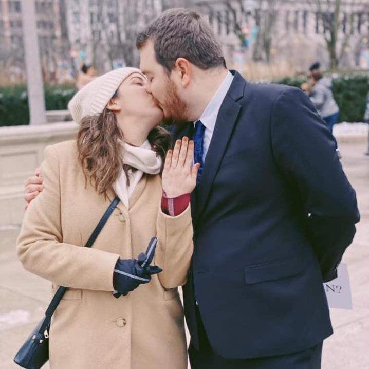 The day we got engaged :) 2021