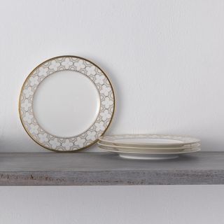 Trefolio Bread & Butter/Appetizer Plate, Set of 4