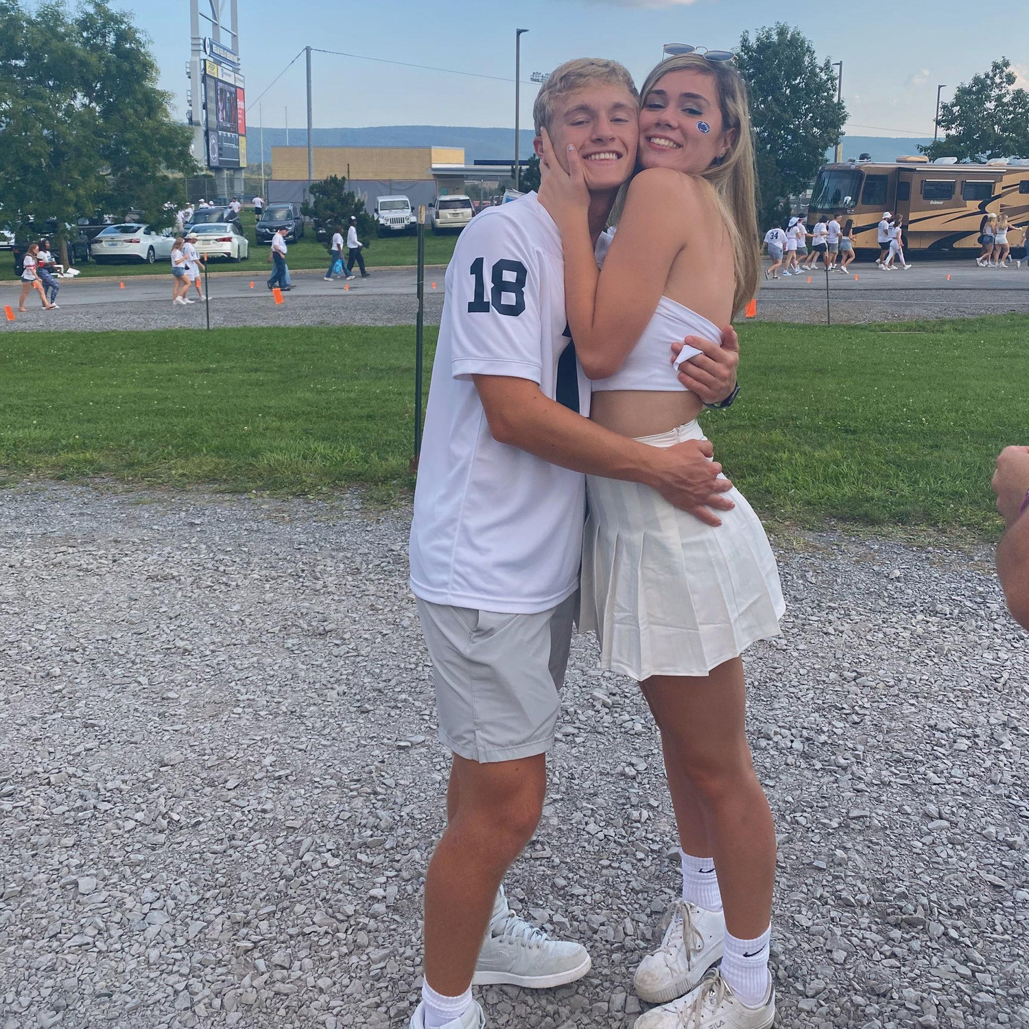 September 18, 2021. Our first ever Penn State WHITEOUT!!!
