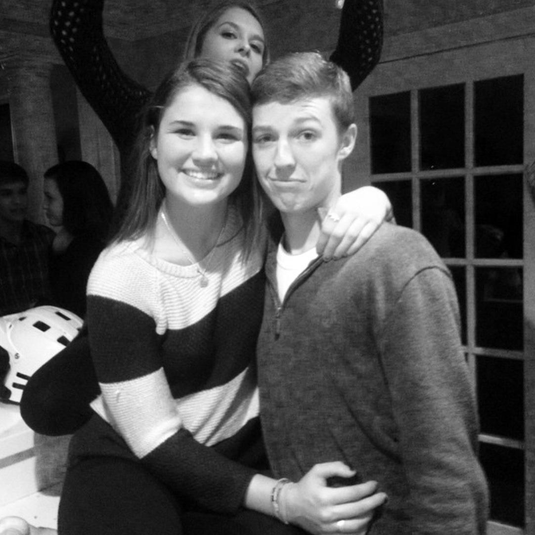 Our first picture together 2014😬