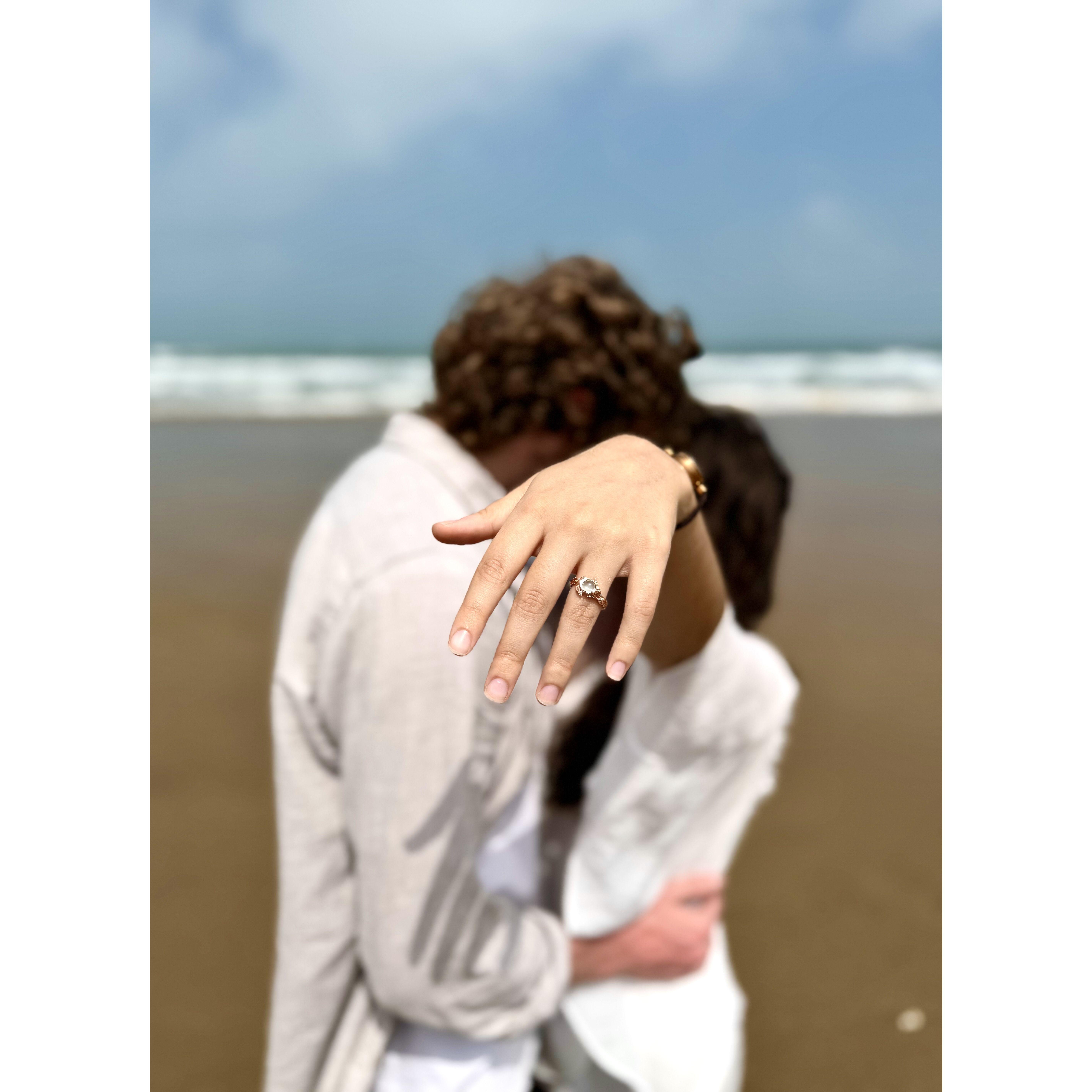The day we got officially engaged!
