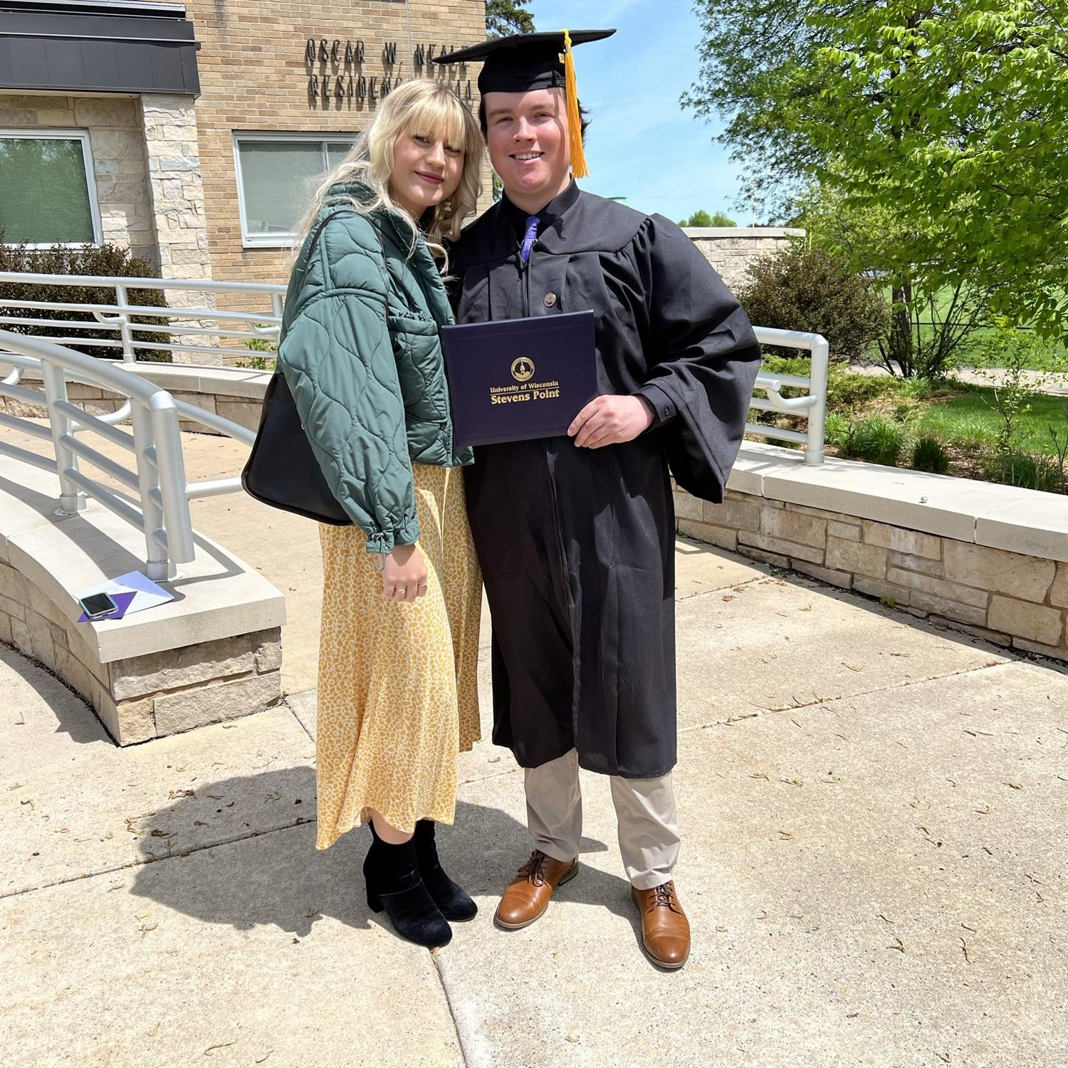 Our college graduation day!