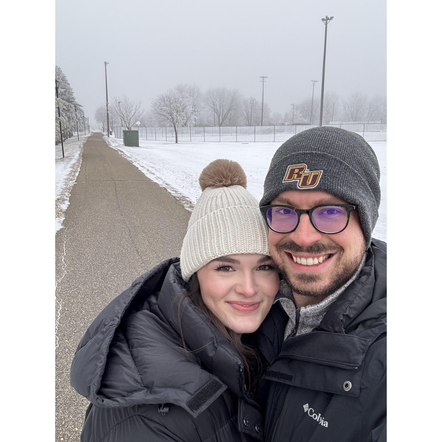 Christmas in Minnesota-- again, it's colder than it looks.