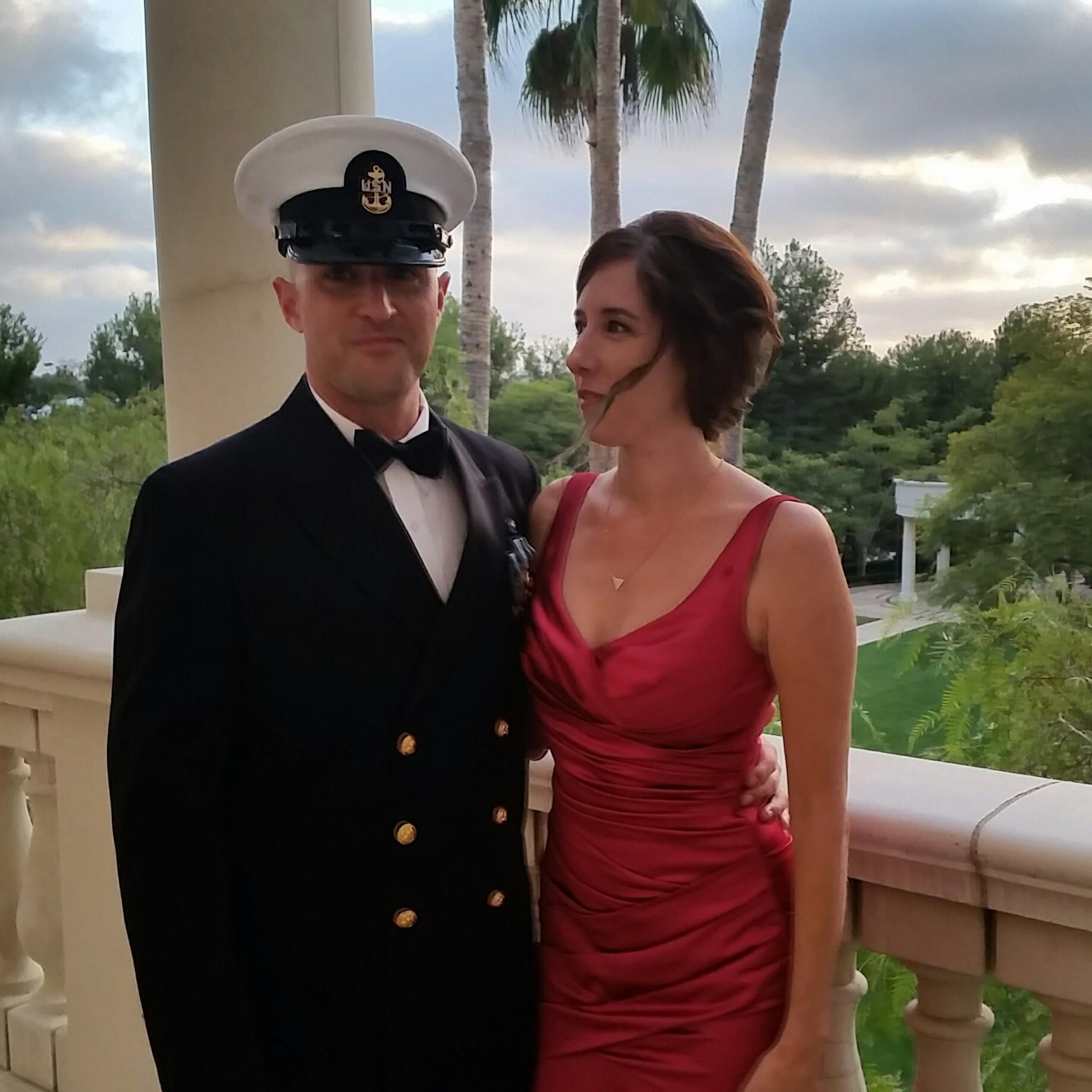 Our favorite photo!  Marine Corps Society Ball 2015