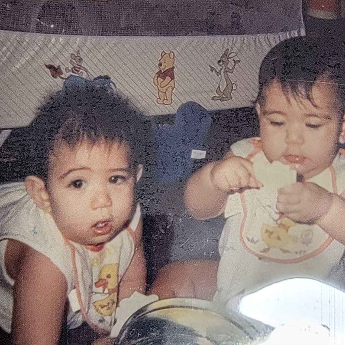 Baby  Brandon and Courtney