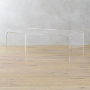 peekaboo acrylic coffee table