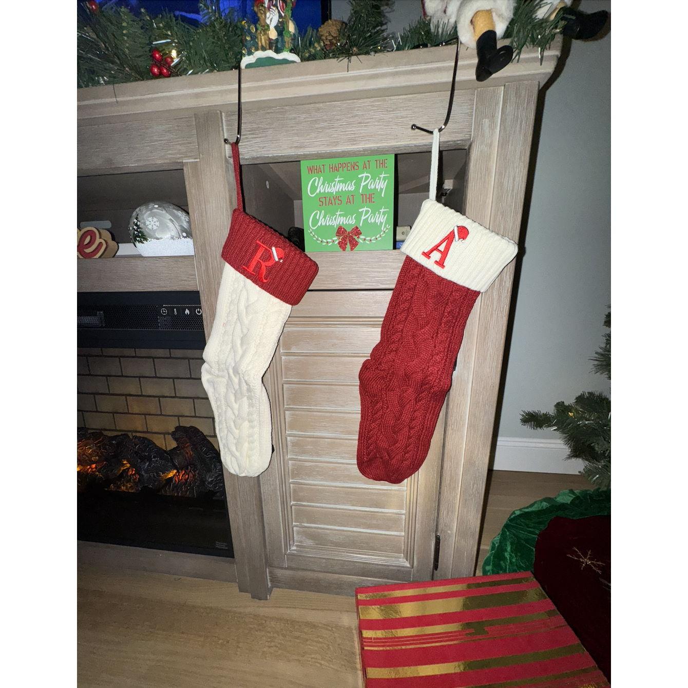 A few days after Alex proposed, he OFFICIALLY secured his spot with his very own "A" stocking for Christmas at the MacKinnons.
