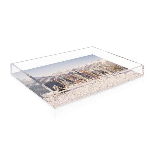 Gray MalinThe Aspen Mountain Vista Decorative Tray