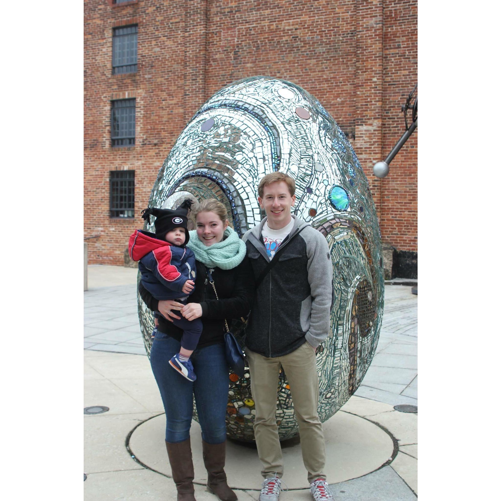 Our first trip together. We went to see Olivia in DC and took a day trip to Baltimore! (Spring 2015)