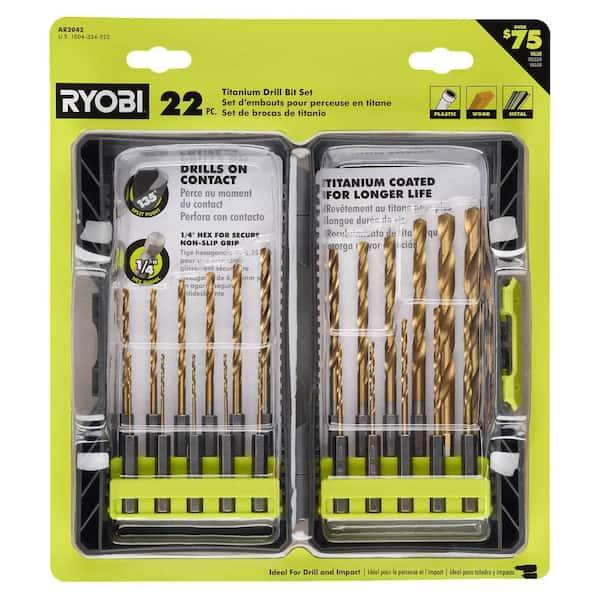 Titanium Drill Bit Kit (22-Piece)