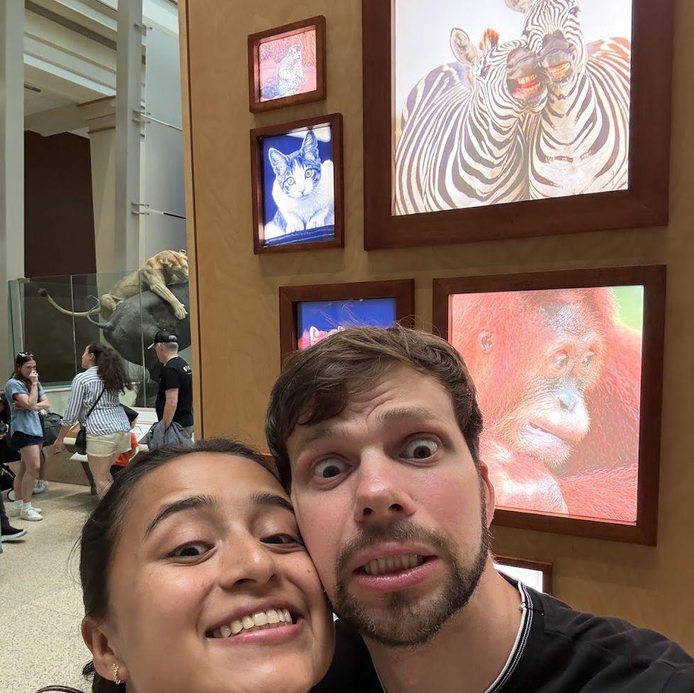 July 13th - acting like those crazy Zebras in the National Museum of Natural History