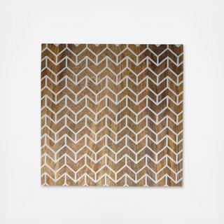 Arrow Mango Wood Trivet