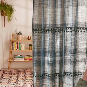 Averi Pompom Gauze Window Curtain