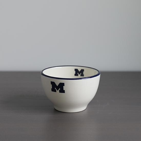 University of Michigan Italian Ceramic Mini Soup/Dessert/Dipping Bowl