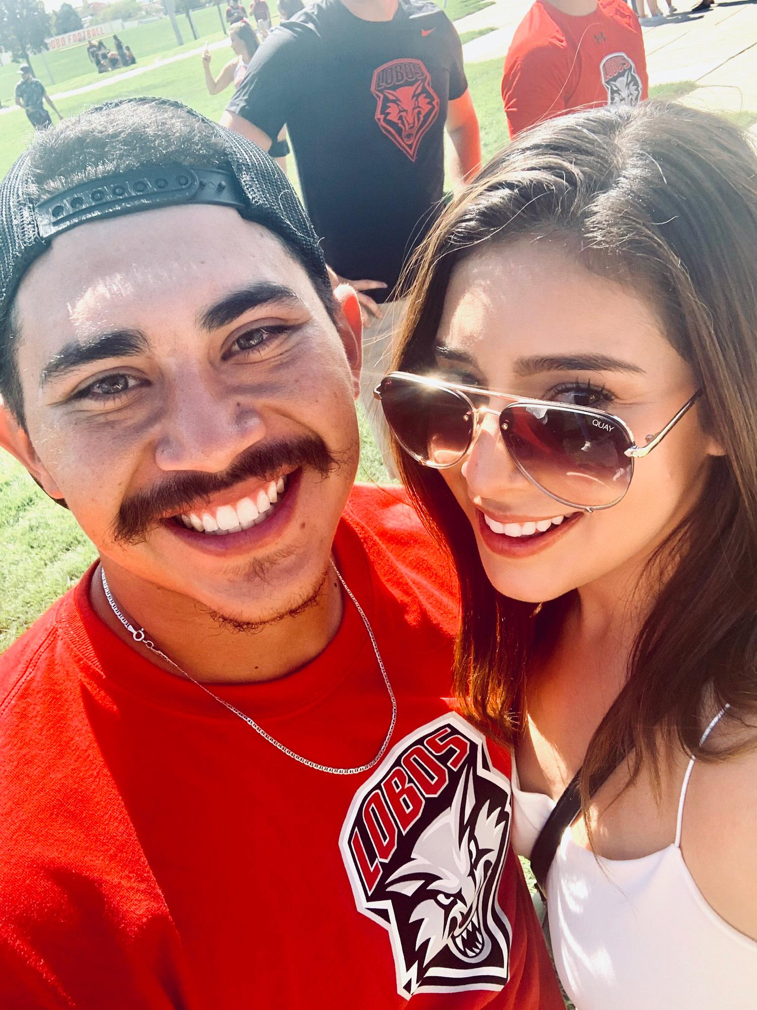 1st UNM Football Game! #GoLobos