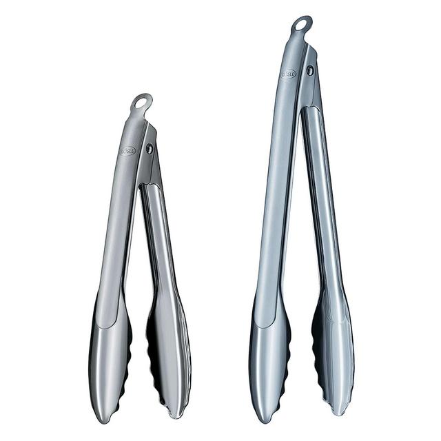 Rösle Locking Tongs Set, 9" and 12"