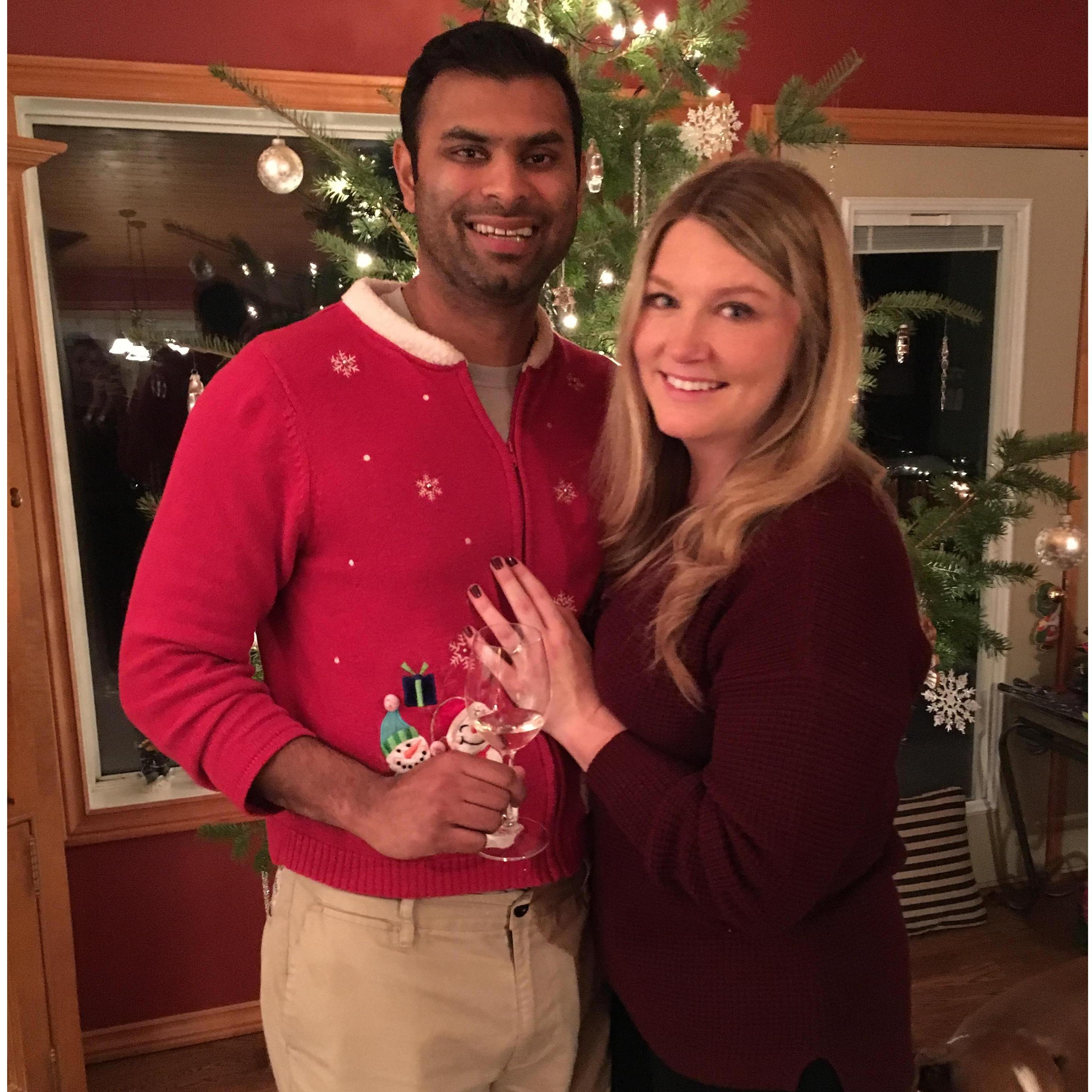 Engaged Christmas 2017