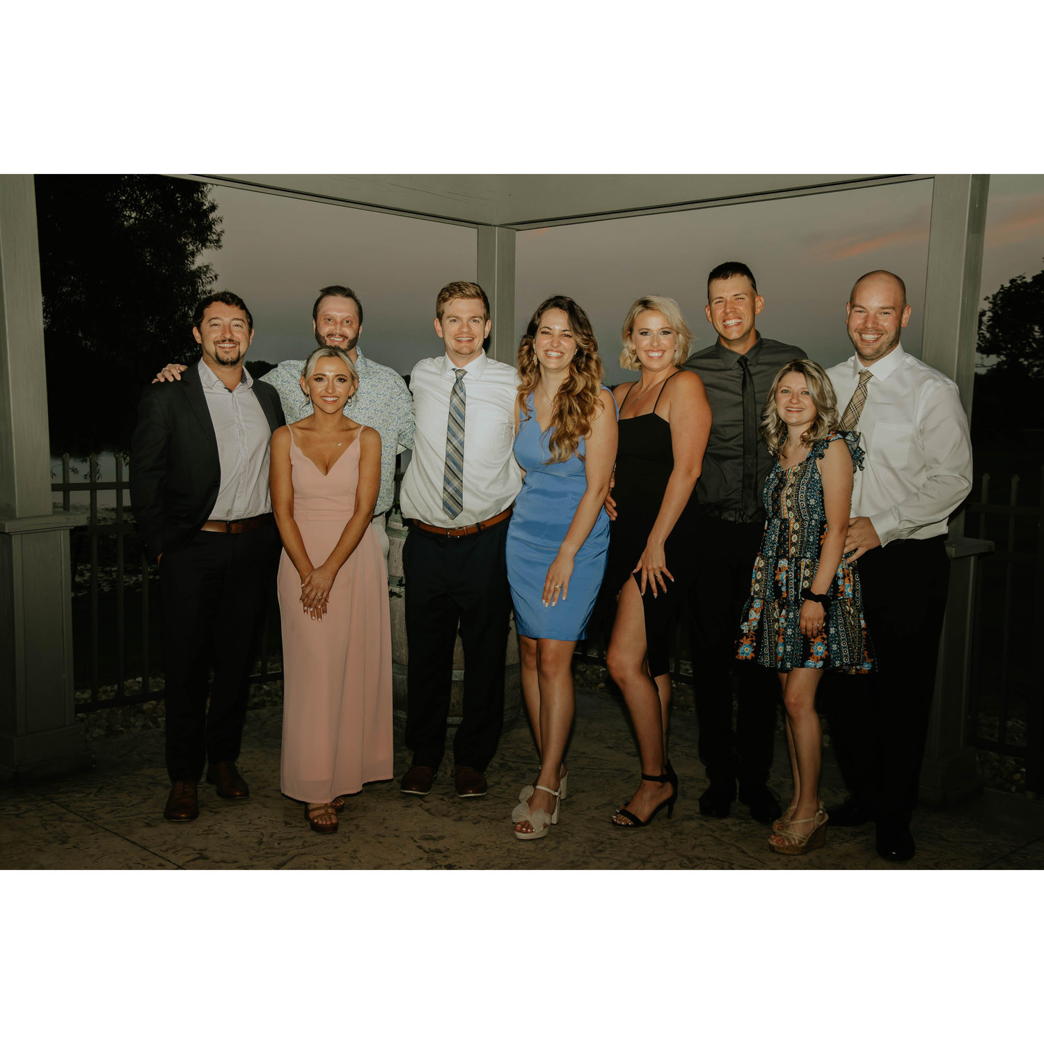 At Danny and Julia Kekedy's wedding, it was a Newbury reunion!